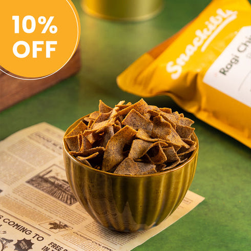 Snackible Spiced Ragi Chips